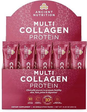 Multi Collagen Protein Stick Packs by Ancient Nutrition