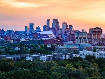 vibrant city of Minneapolis, Minnesota.