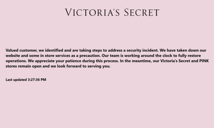 victoria secret security incident