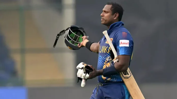 Angelo Mathews Announces Test Exit in 2025