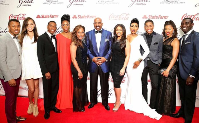 Discover the latest on Steve Harvey, his wife Marjorie, and their seven kids, from debunked death hoaxes to family milestones. Stay in the know!