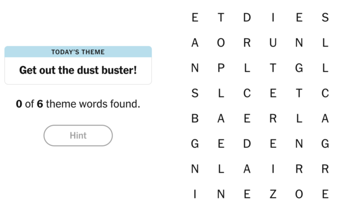 Get Out the Dust Buster Strands