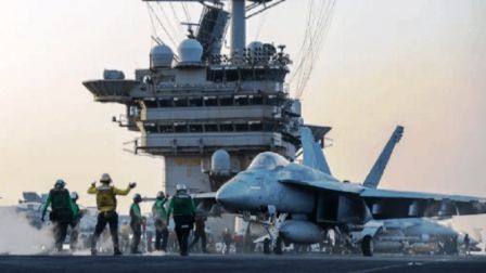 Harry Truman Aircraft Carrier Faces Second Jet Loss in Red Sea Crisis