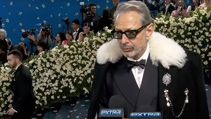 Jeff Goldblum Steals the Spotlight at Met Gala 2025