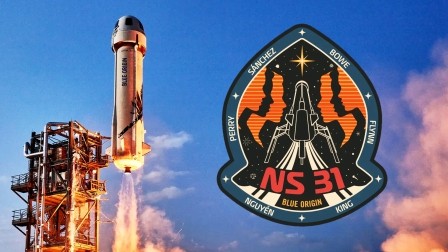 Blue Origin NS-32 launches six diverse passengers on a thrilling sub-orbital spaceflight, pushing the boundaries of space tourism with New Shepard.
