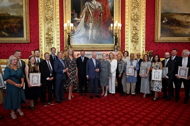 Beckham Oldman Paige Honored by King