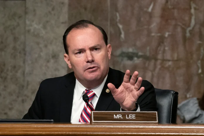 what did Mike Lee say about Melissa Hartman
