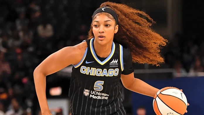 Angel Reese Turns Heads in Bold Black Outfit Before Sky vs. Fever Game Angel Reese Turns Heads in Bold Black Outfit Before Sky vs. Fever Game