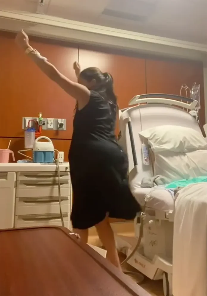 Meghan and Harry post doing the baby mama dance