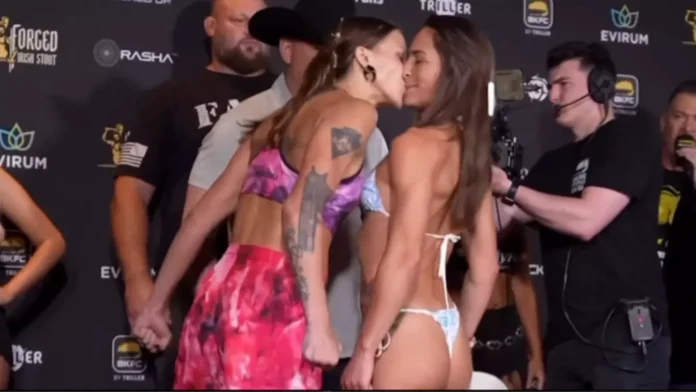 Mariya Agapova Kisses Jessica Eye