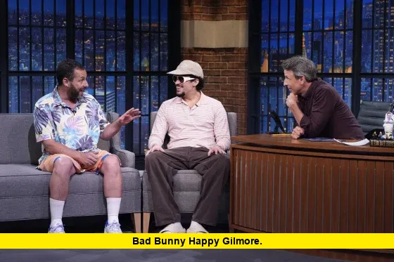 Bad Bunny Happy Gilmore