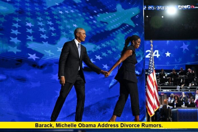 Barack, Michelle Obama Address Divorce Rumors