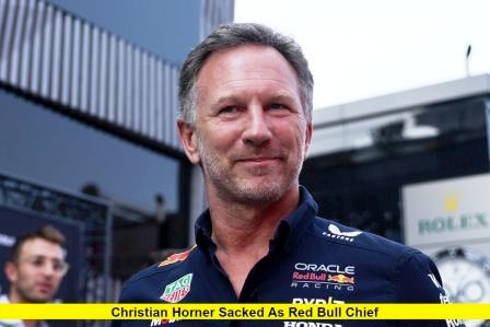 Christian Horner Sacked as Red Bull Chief Christian Horner Sacked as Red Bull Chief