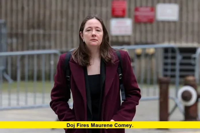 DOJ fires Maurene Comey