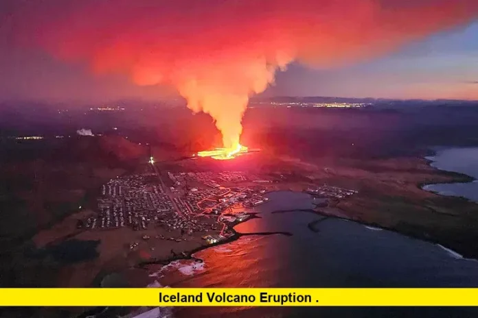 Iceland volcano eruption