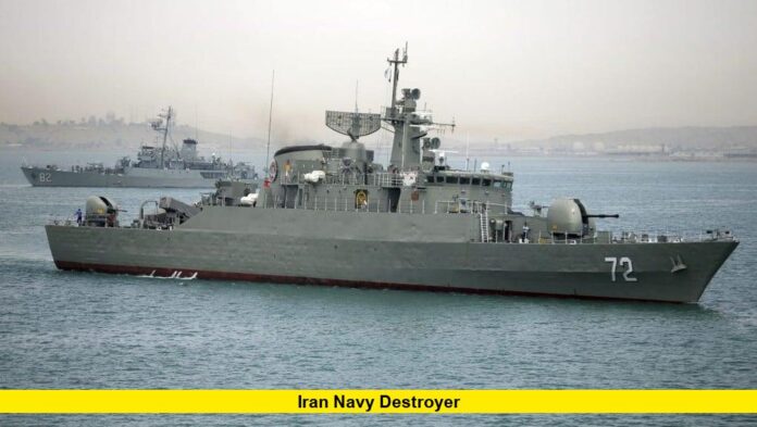 Iran Navy Destroyer
