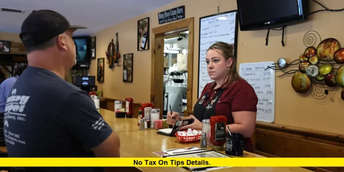 No Tax on Tips Details