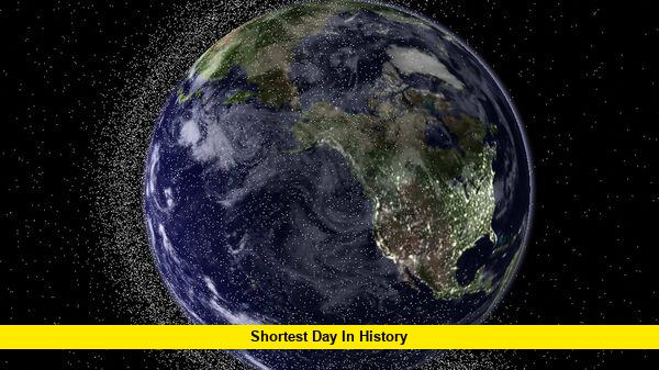 Shortest day in history