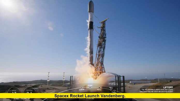 SpaceX rocket launch Vandenberg