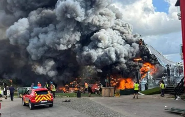Tomorrowland festival fire Belgium