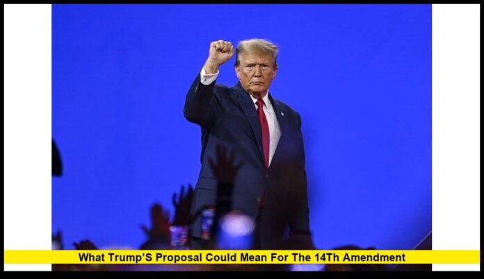 What Trump’s Proposal Could Mean for the 14th Amendment