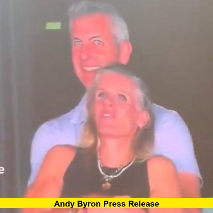 andy byron press release