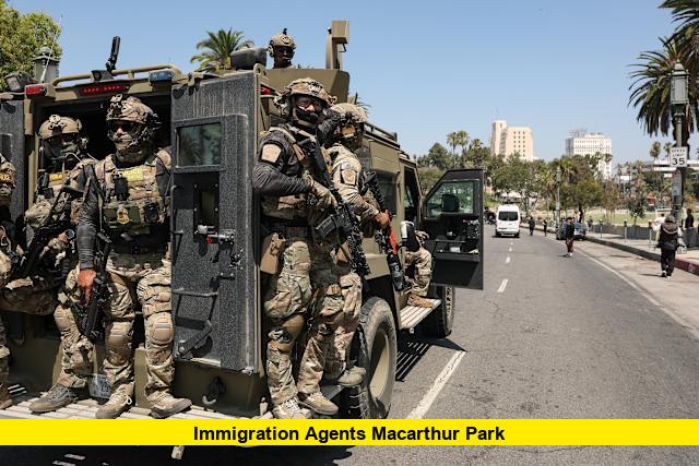 immigration agents macarthur park