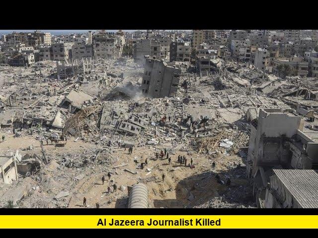 Al Jazeera journalist killed
