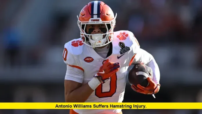Antonio Williams suffers hamstring injury