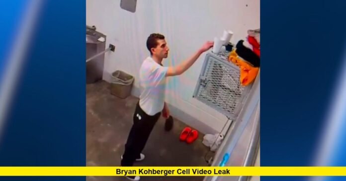 Bryan Kohberger Cell Video Leak Bryan Kohberger Cell Video Leak
