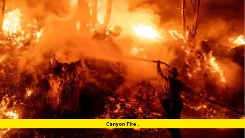 Canyon Fire Forces Mass Evacuations