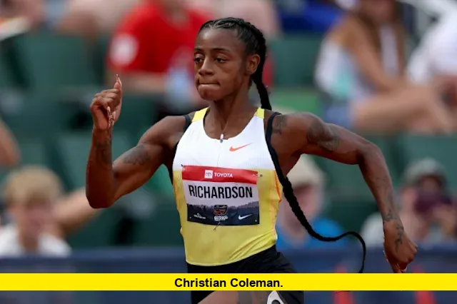 Christian Coleman. Christian Coleman