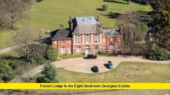 Forest Lodge is an eight-bedroom Georgian estate