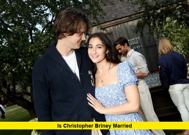 Is Christopher Briney Married