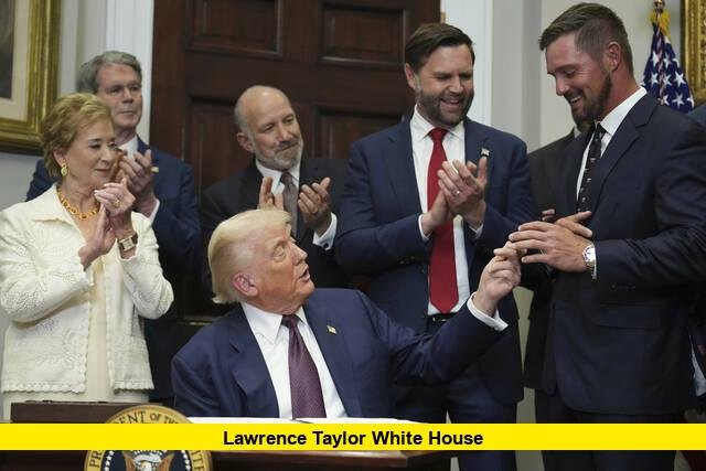 Lawrence Taylor White House