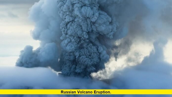 Russian Volcano Eruption