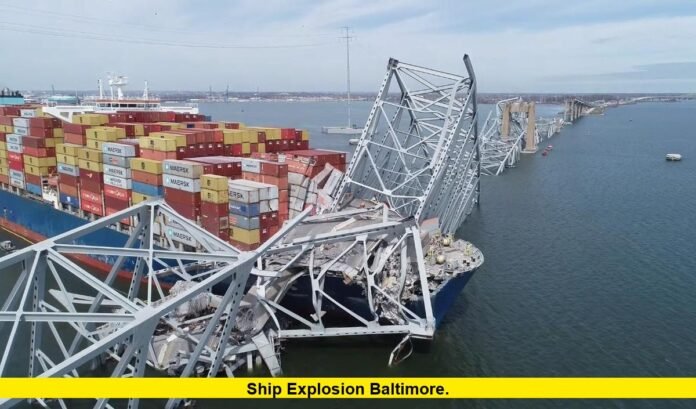 Ship Explosion Baltimore