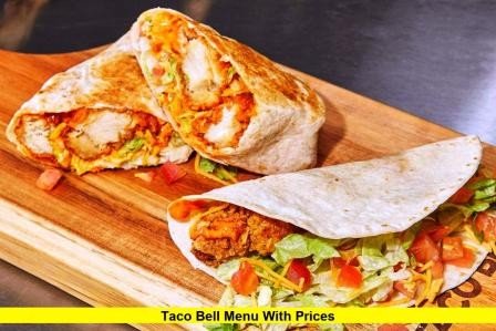 Taco Bell Menu with Prices