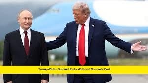 Trump-Putin Summit Ends Without Concrete Deal