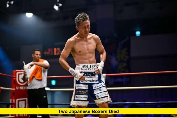 Two Japanese Boxers Died