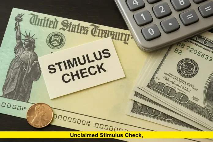 Unclaimed stimulus check