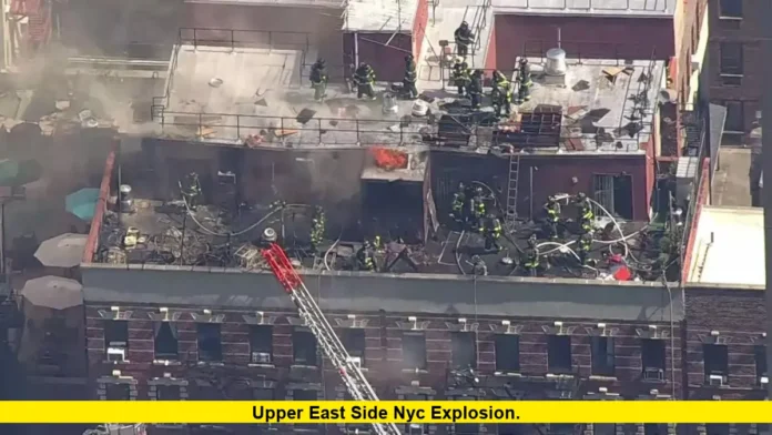 Upper East Side NYC Explosion