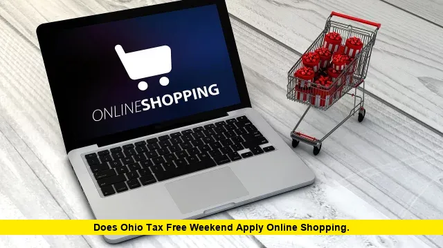 does Ohio tax free weekend apply online shopping