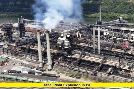steel plant explosion in PA steel plant explosion in pa