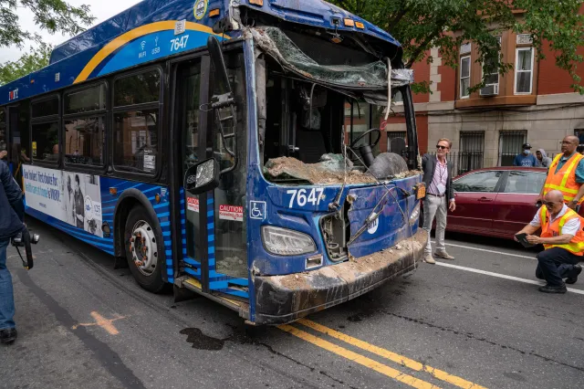 MTA Bus Crashes