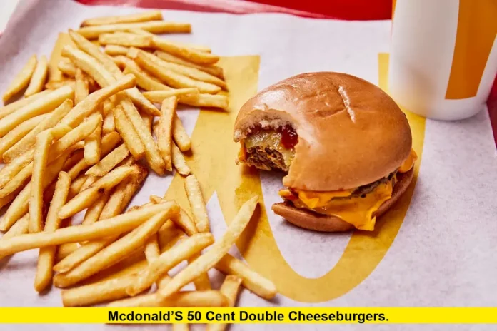 McDonald’s 50 Cent Double Cheeseburgers