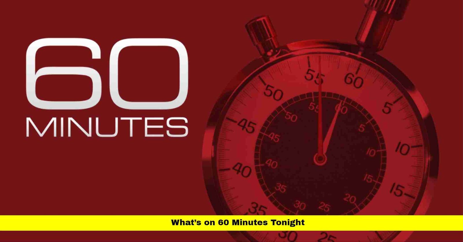 60 MINUTES TONIGHT LIVE visual data 3