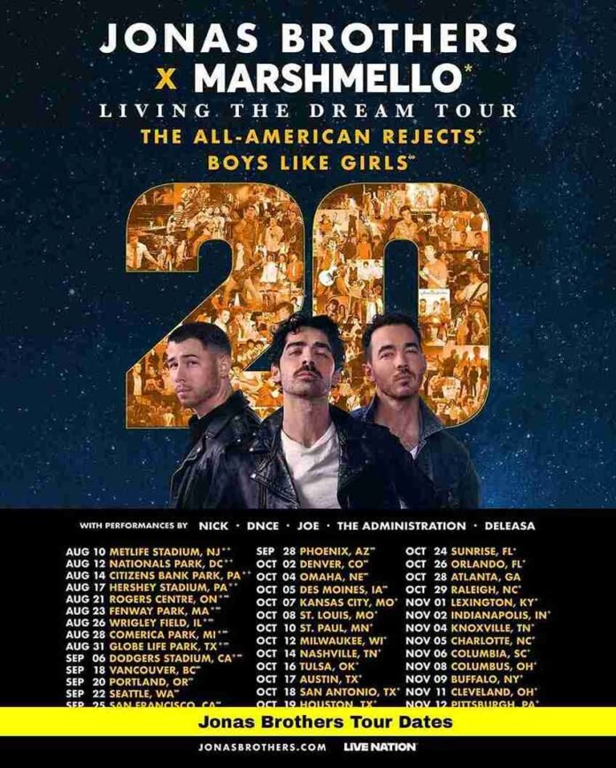 Jonas Brothers Tour Dates Jonas Brothers Tour Dates