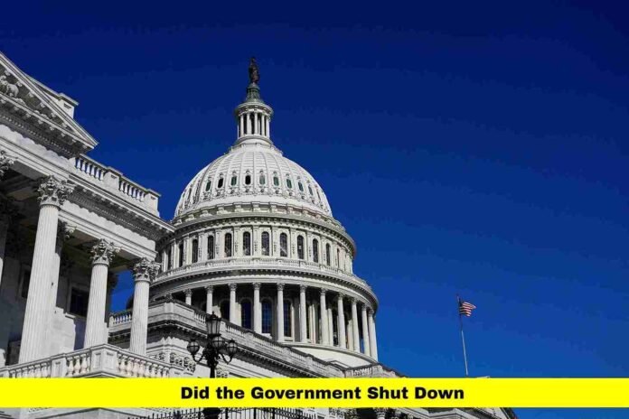 Did the Government Shut Down