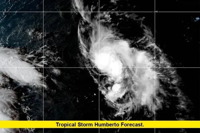 Tropical Storm Humberto Forecast